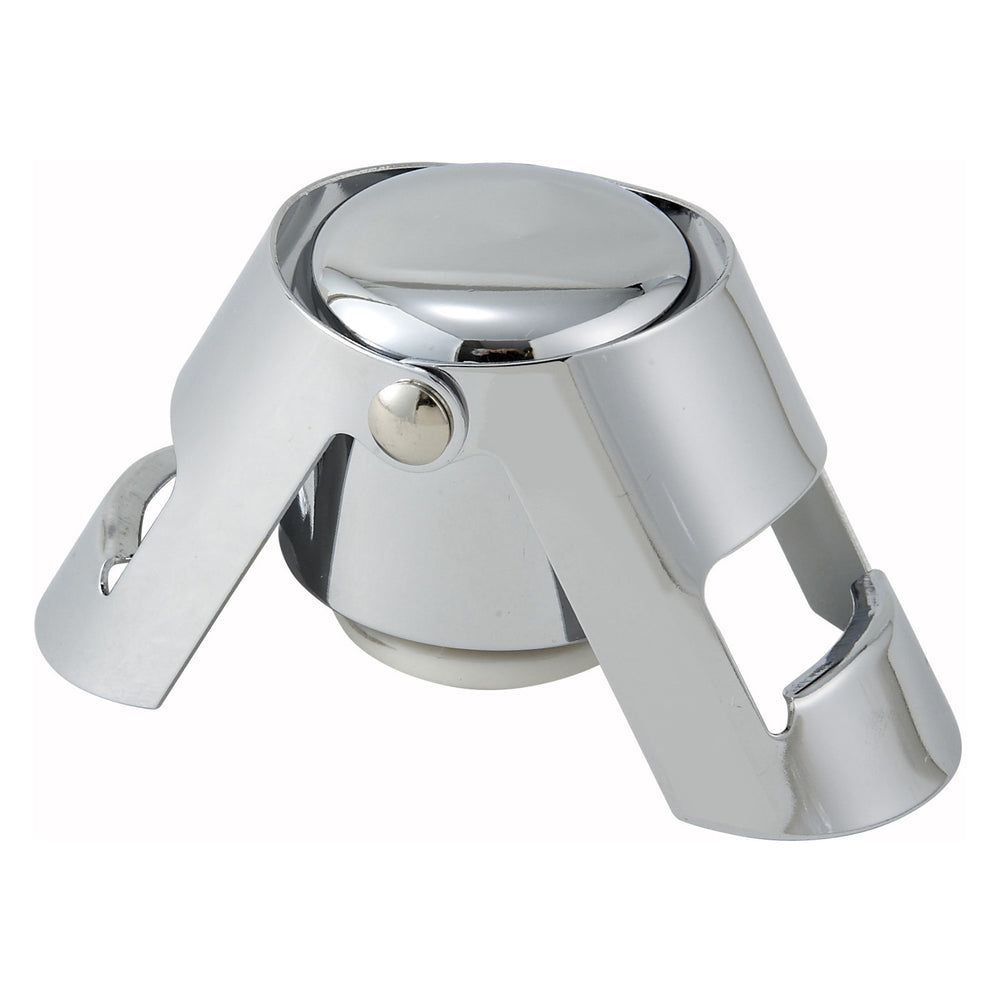 Winco Chrome Plated Steel Champagne Bottle Stopper, 1-3/8 Inch Dia.