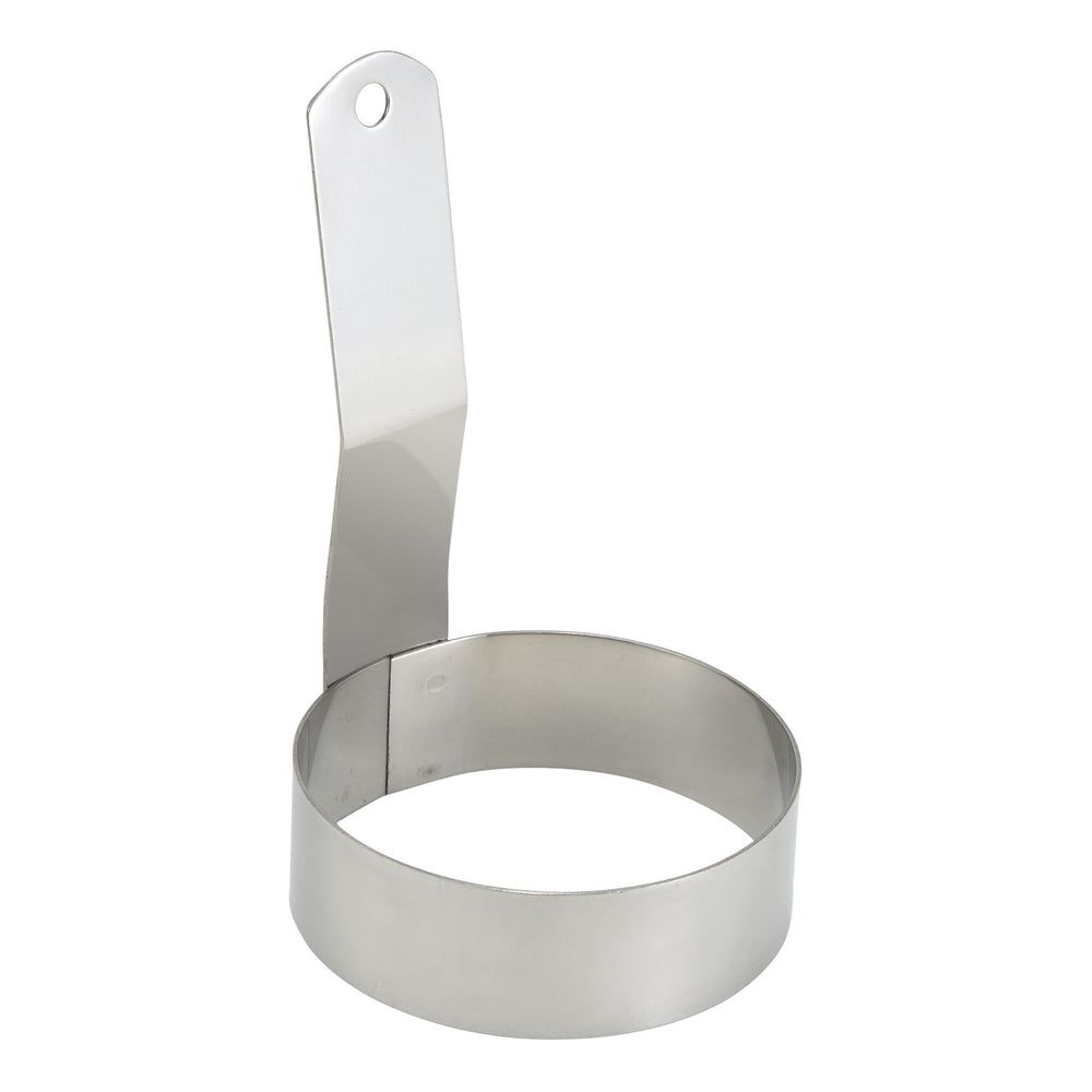 Winco Stainless Steel Round Egg Ring, 3 Inch Dia.