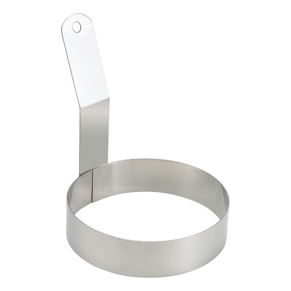 Winco Stainless Steel Round Egg Ring, 4 Inch Dia.
