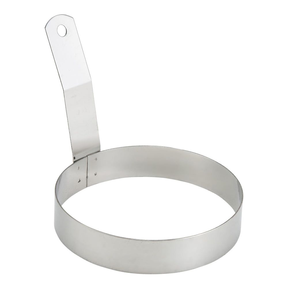 Winco Stainless Steel Round Egg Ring, 5 Inch Dia.