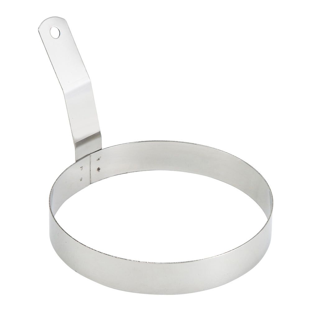 Winco Stainless Steel Round Egg Ring, 6 Inch Dia.