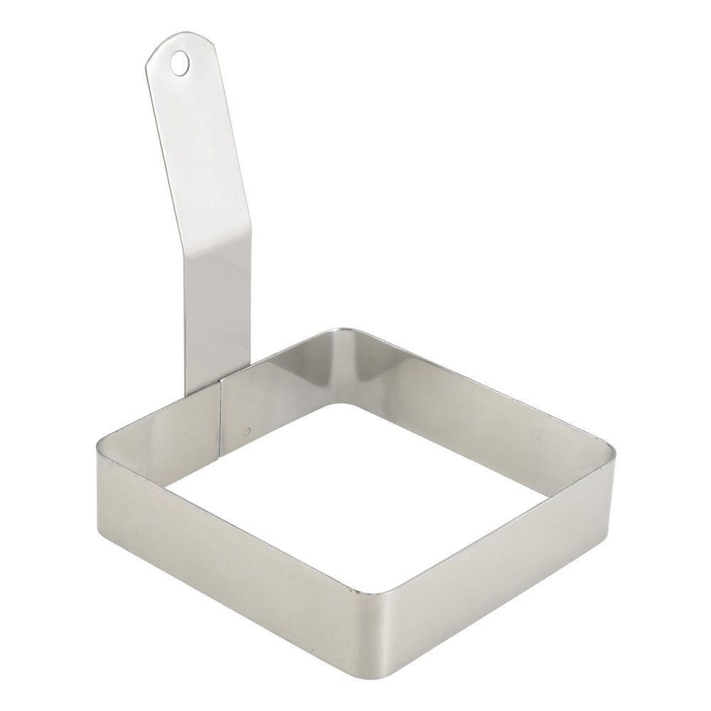 Winco Stainless Steel Square Egg Ring, 4 X 4 Inch
