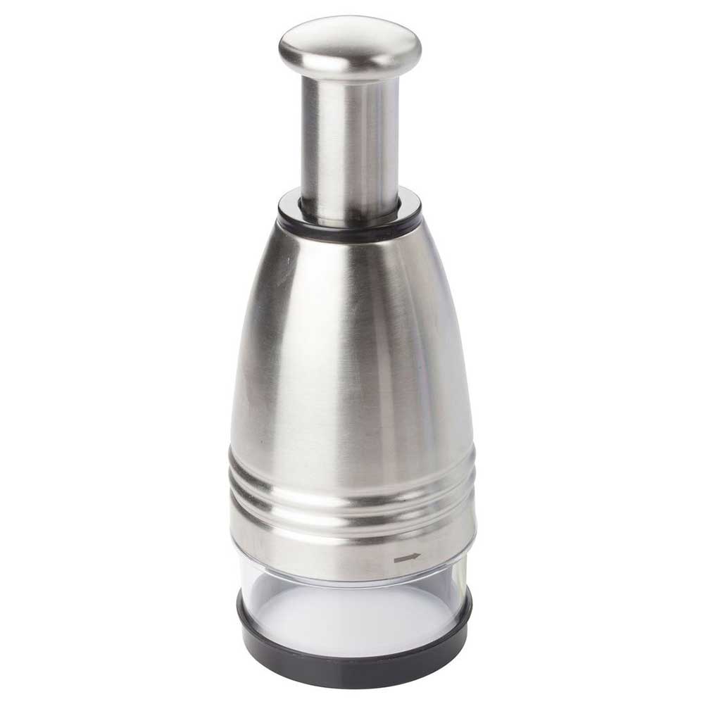 Winco 18/8 Stainless Steel Food Chopper With Plastic Base, 3 Inch Diameter