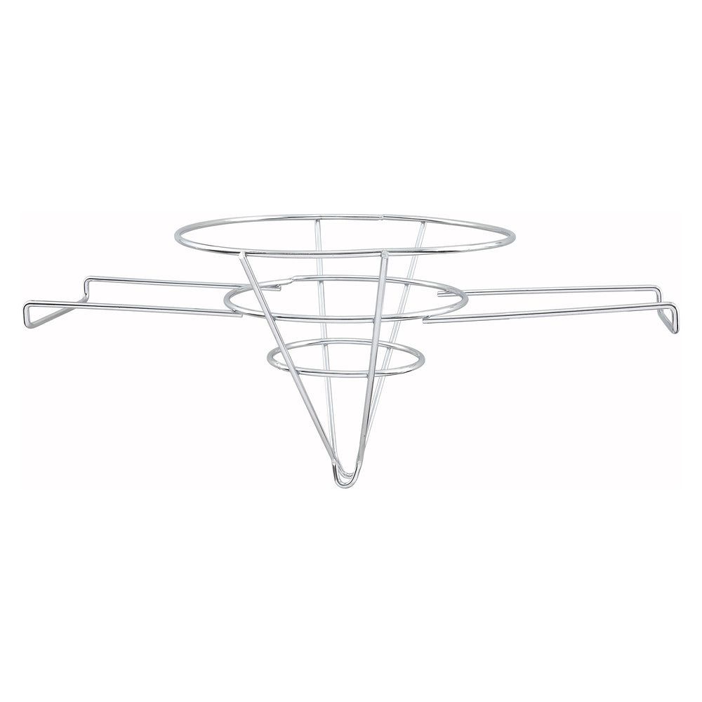 Winco Chrome Plated Fryer Filter Stand, 18.25 X 9.5 X 7.38 Inch