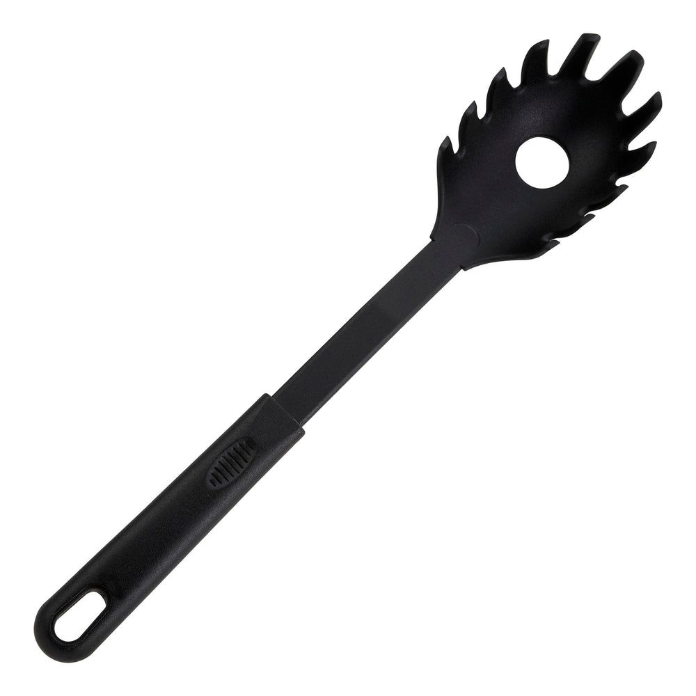 Winco Black Nylon Pasta Fork, 12 Inch