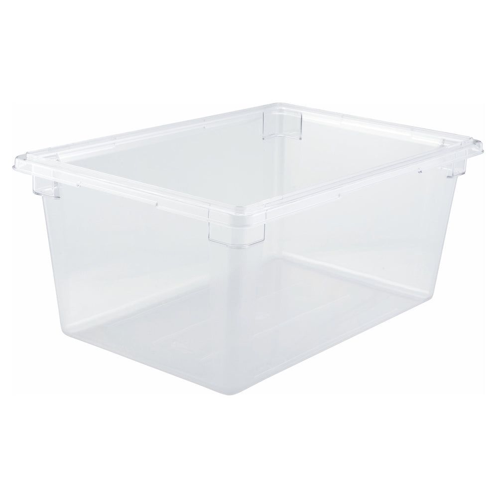 Winco Clear Polycarbonate Full Size Food Storage Box, 18 X 26 X 12 Inch