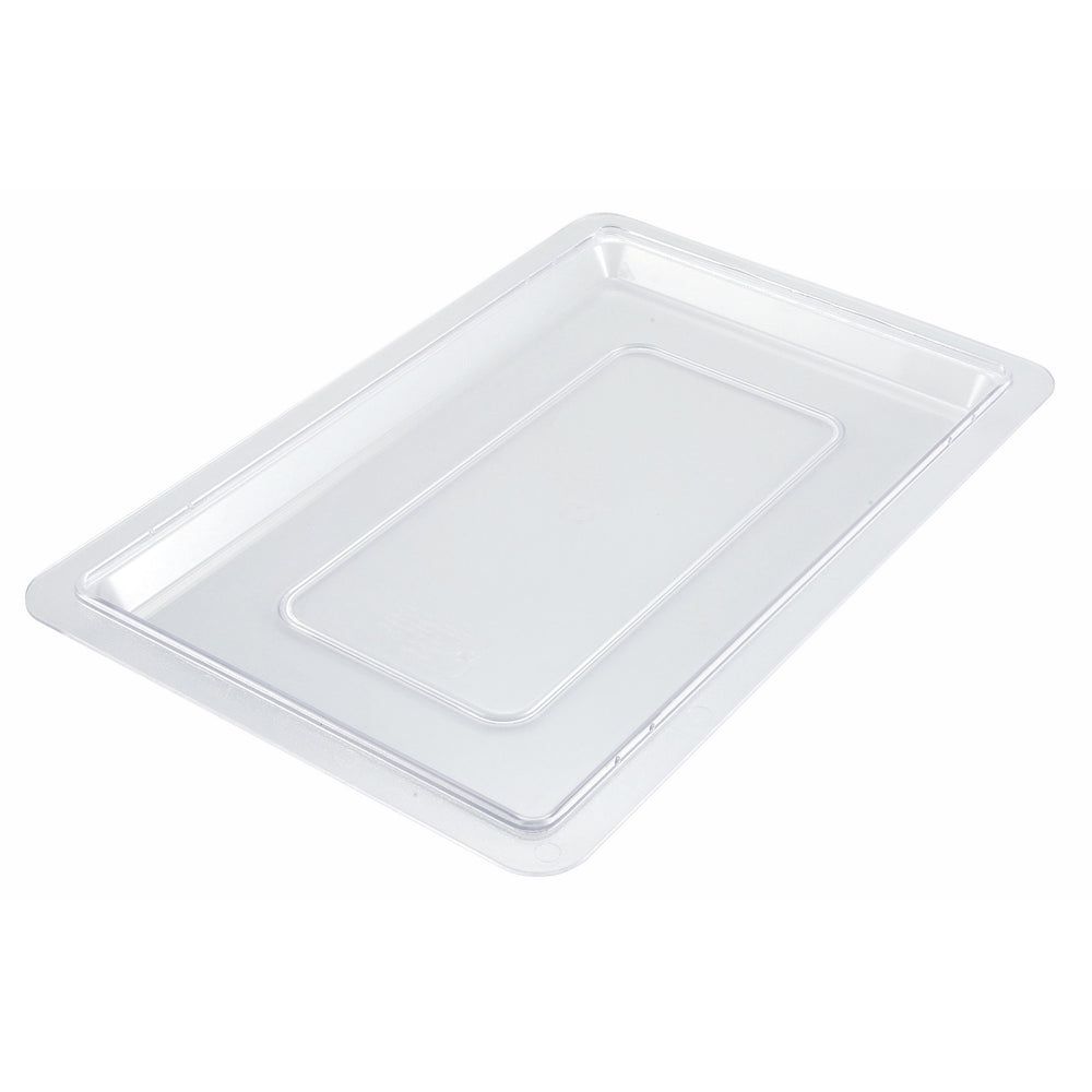 Winco Clear Polycarbonate Cover For Pfsh-series Half Size Food Storage Box, 12 X 18 Inch