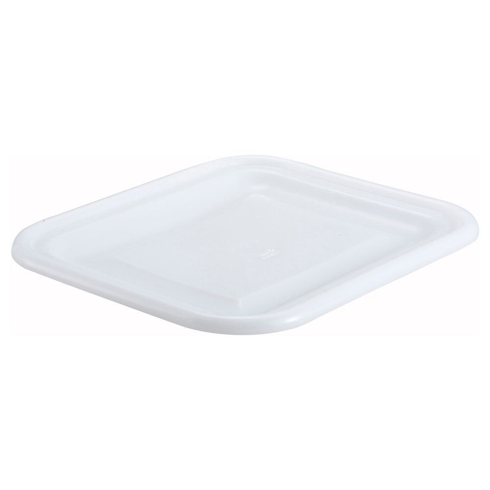 Winco White Polypropylene Cover For Pl-mb Mini Bin, 14.75 X 12.75 X 1.06 Inch