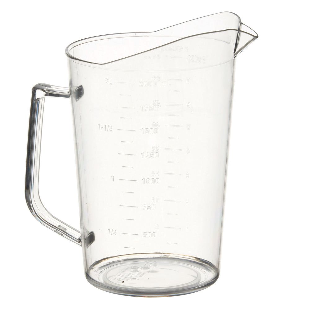 Winco Polycarbonate Measuring Cup, 2 Quart Capacity