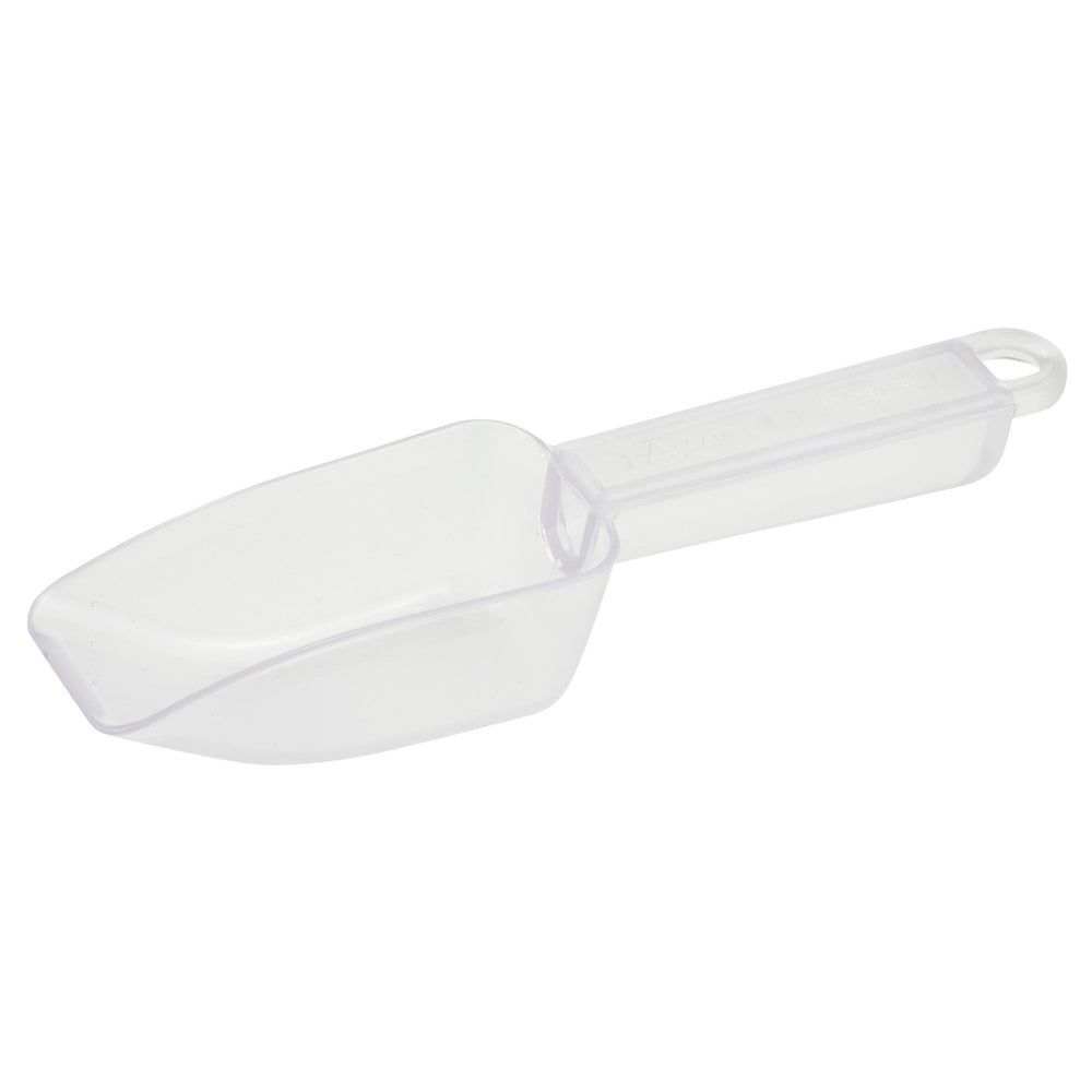 Winco Clear Polycarbonate Scoop, 5 Ounce Capacity