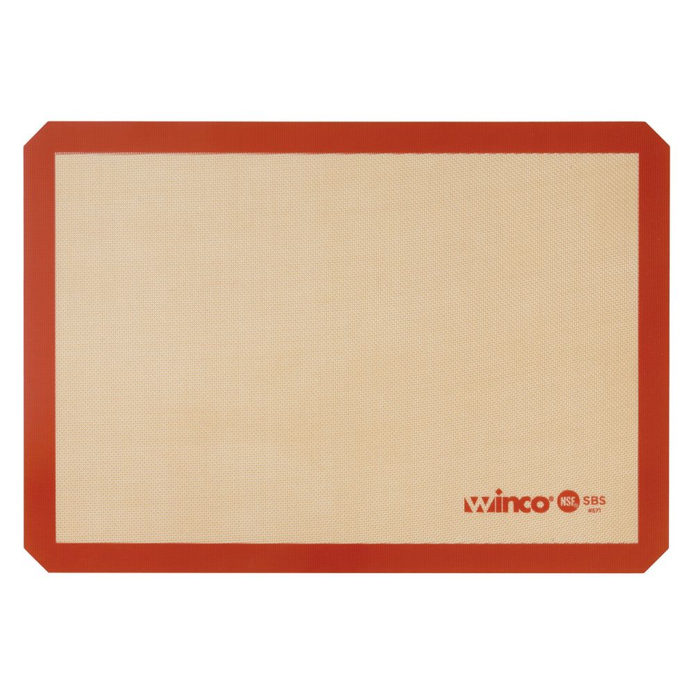 Winco Silicone 2/3 Size Baking Mat, 14-7/16 X 20-1/2 Inch