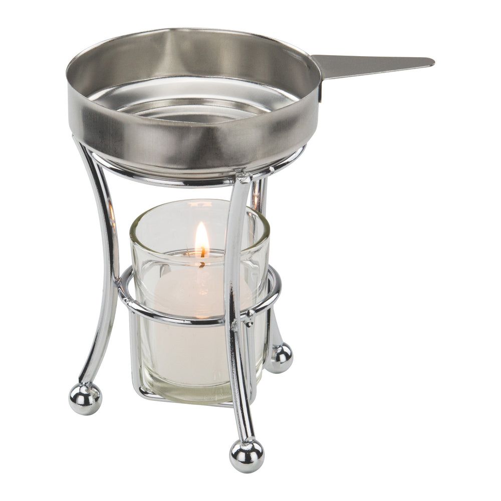 Winco Stainless Steel 4 Piece Butter Warmer Set -- 12 Set Per Case