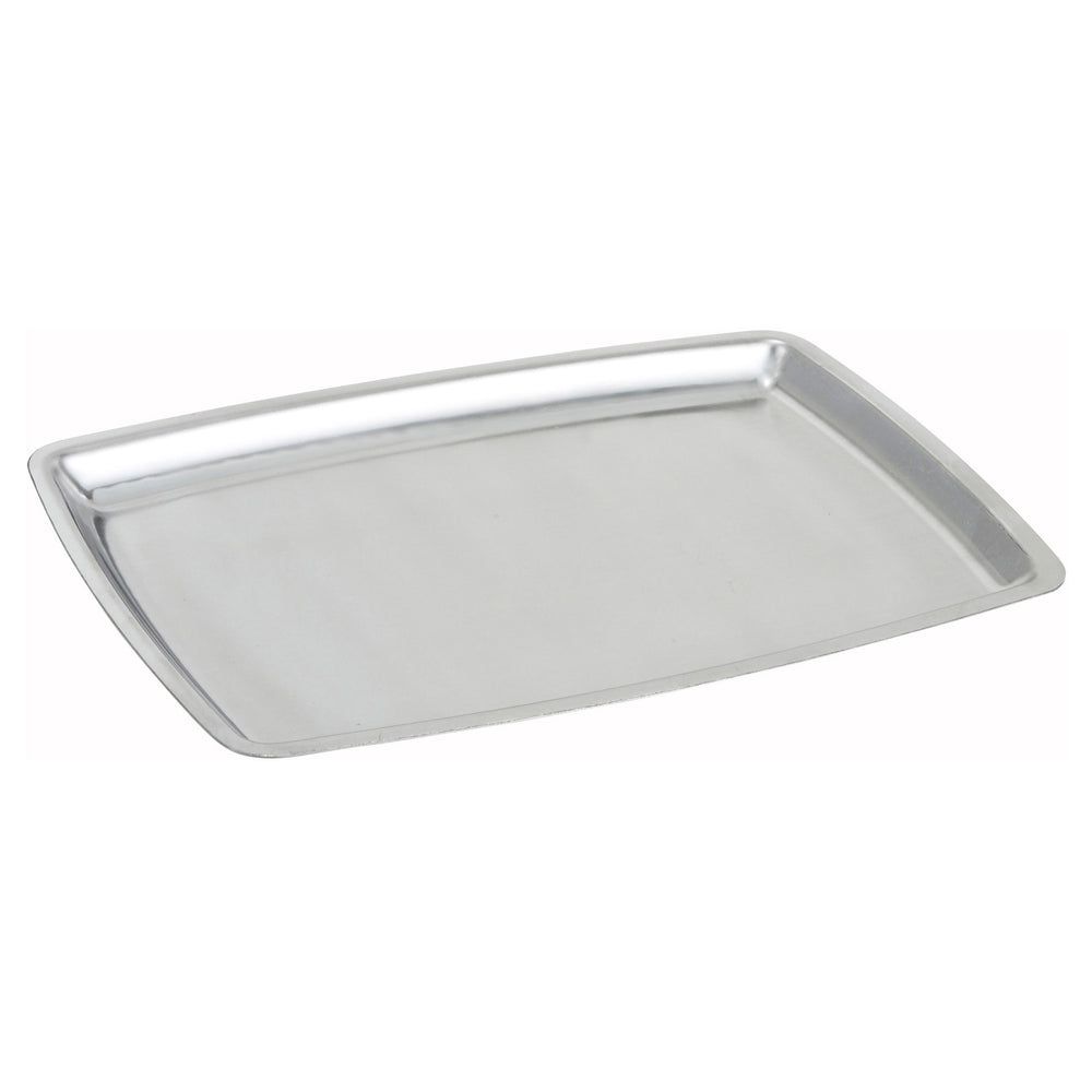 Winco Stainless Steel Rectangular Sizzling Platter, 11 X 7 Inch