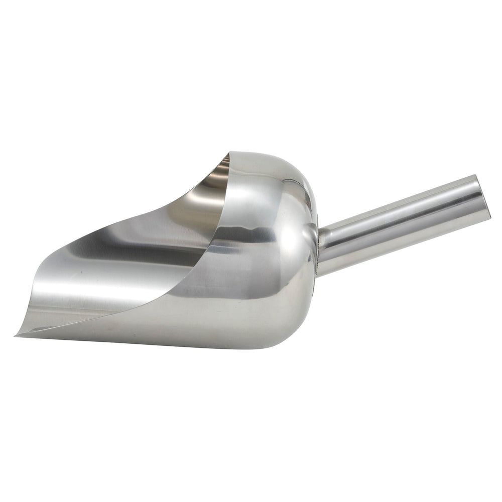 Winco Stainless Steel Utility Scoop, 2 Quart Capacity