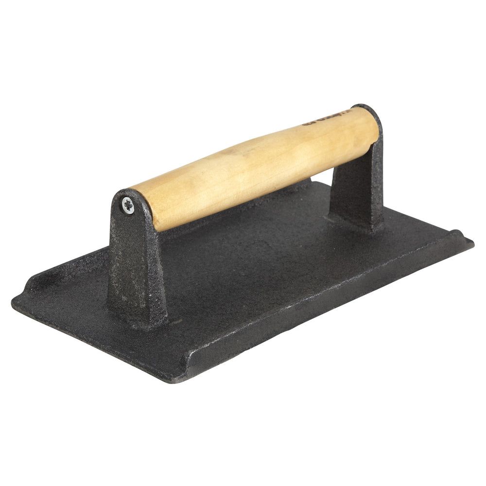 Winco Cast Iron Steak Weight, 9 X 5 1/4 Inch -- 6 Per Case