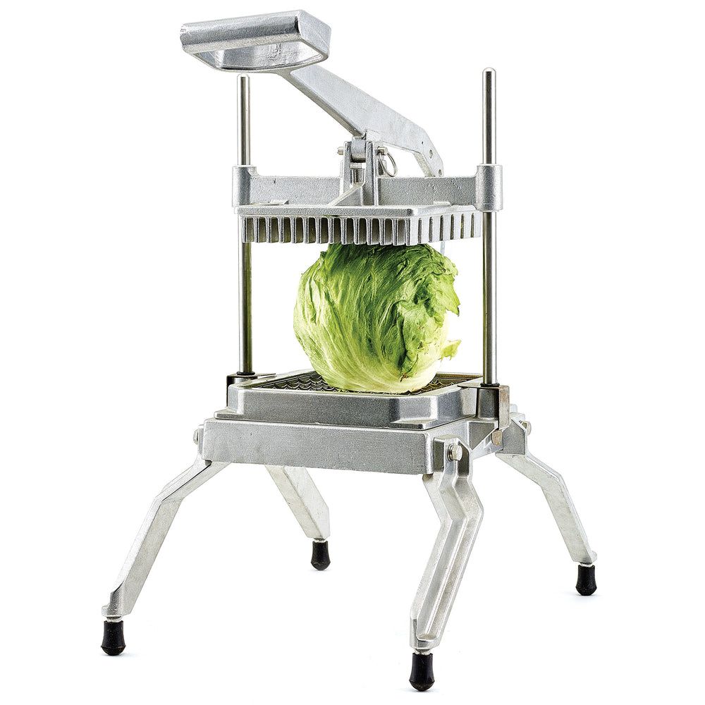 Winco Kattex Aluminum Frame Countertop Quick-slice Lettuce Cutter, 1 X 1 Inch Cut