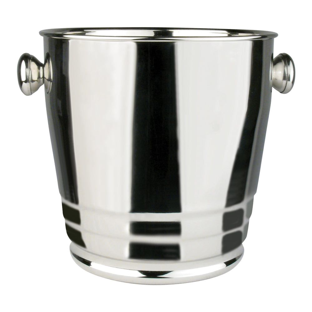 Winco Premium Stainless Steel Mirror Finish Wine Bucket, 4 Quart Capacity -- 6 Per Case