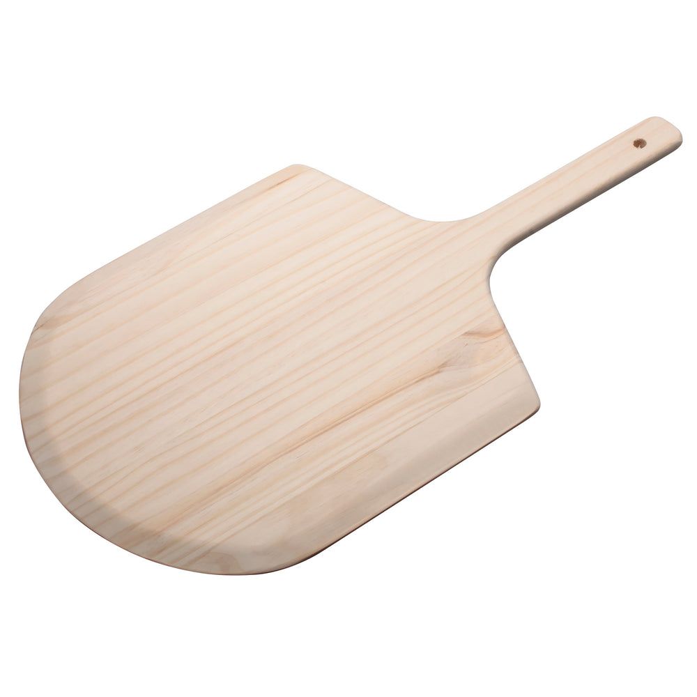 Winco Wooden 12 X 13 Inch Blade Pizza Peel, 22 Inch Overall Length