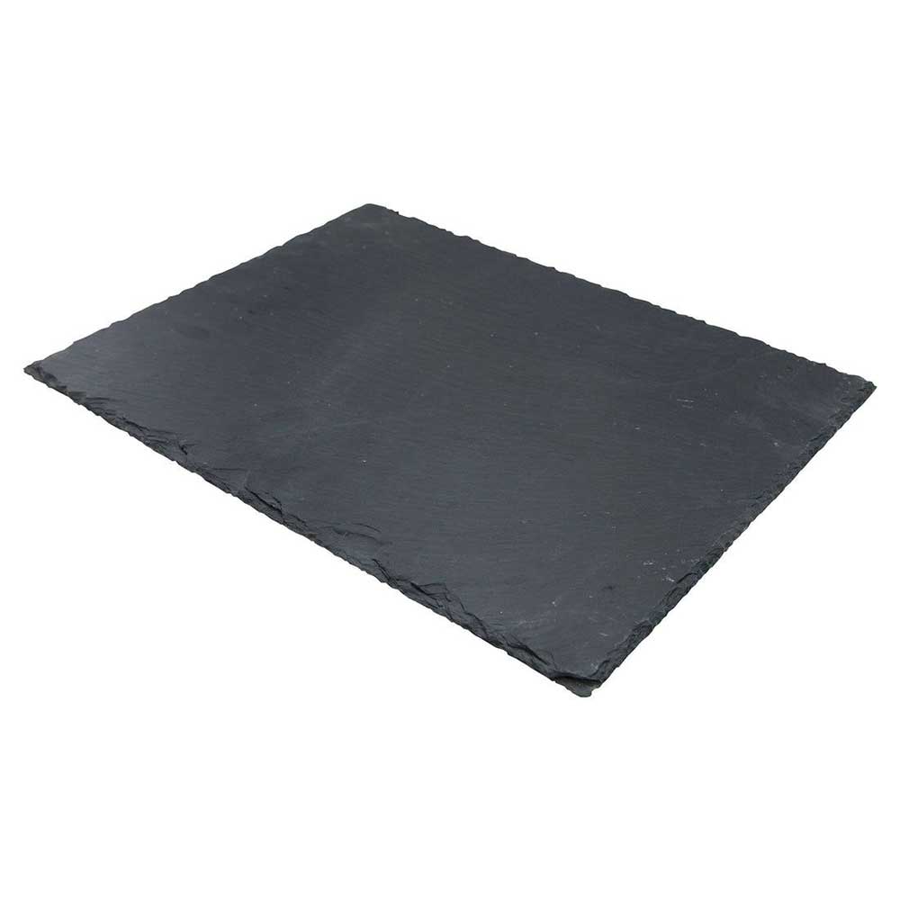 Winco Ardesia Tavo Slate Rectangular Platter, 15 3/4 X 11 1/2 X 0.13 Inch -- 12 Per Case