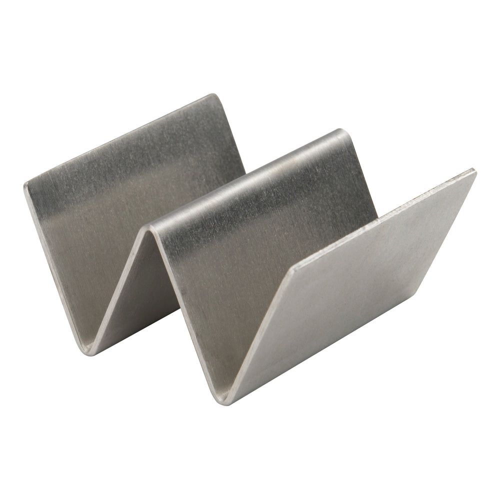 Winco Stainless Steel Brushed Finish 1-2 Slots Mini Taco Holder, 2.38 X 2 X 1 Inch -- 12 Per Case