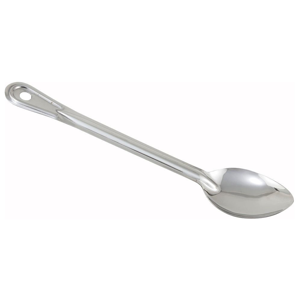 Winco Prime Heavy Duty Stainless Steel 1.2mm Solid One Piece Basting Spoon, 11 Inch -- 12 Per Case