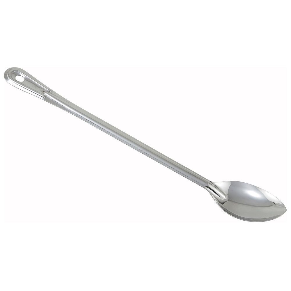 Winco Prime Heavy Duty Stainless Steel 1.2mm Solid One Piece Basting Spoon, 21 Inch -- 12 Per Case