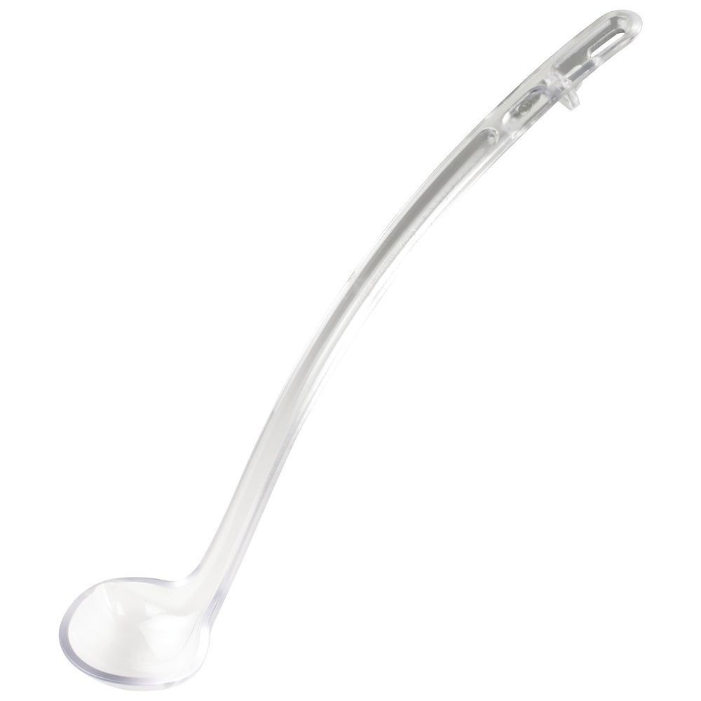 Winco Curv Clear Polycarbonate 13 Inch One Piece Dual Spout Ladle, 1 Ounce Capacity -- 144 Per Case