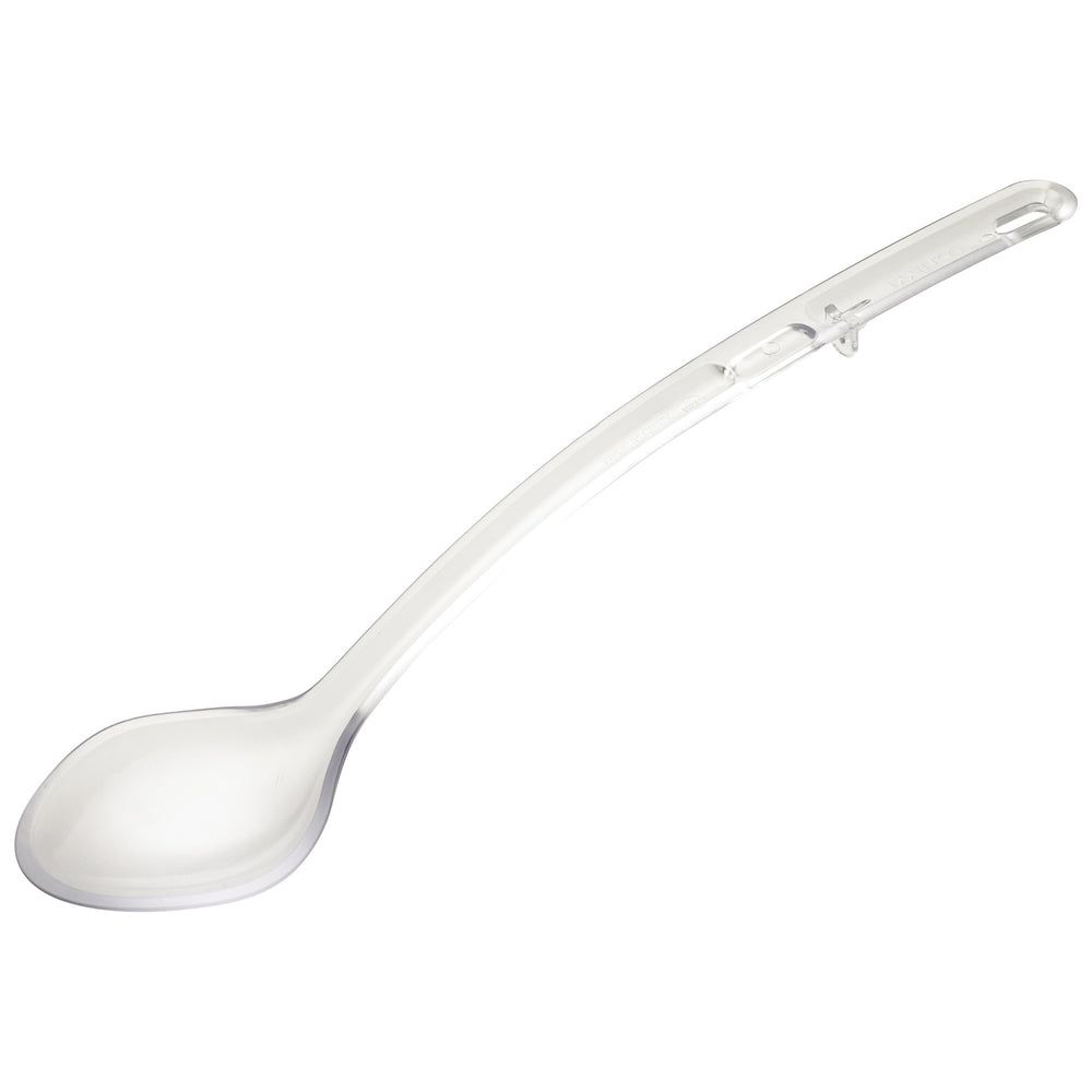 Winco Curv Clear Polycarbonate Solid Dual Spout Serving Spoon, 15 Inch -- 144 Per Case