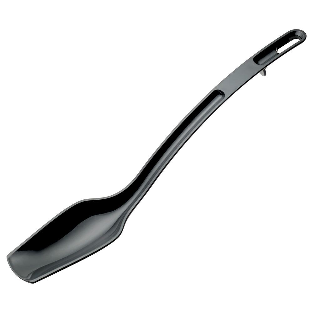 Winco Curv Black Polycarbonate 10 Inch Tapered Buffet Spoon, 3/4 Ounce Capacity -- 144 Per Case