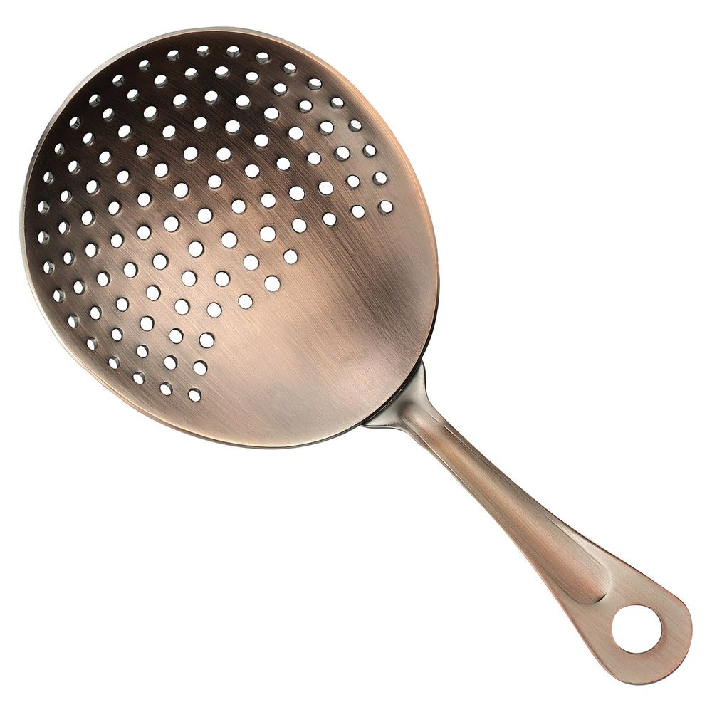 Winco After5 18/8 Stainless Steel Antique Copper Finish Julep Strainer, 6 3/8 Inch Length -- 120 Per Case