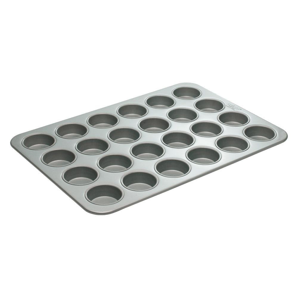 Winco 26 Gauge Glazed Aluminized Steel Non-stick Finish 24 Cup Texas Muffin Pan, 5.6 Ounce Capacity -- 4 Per Case