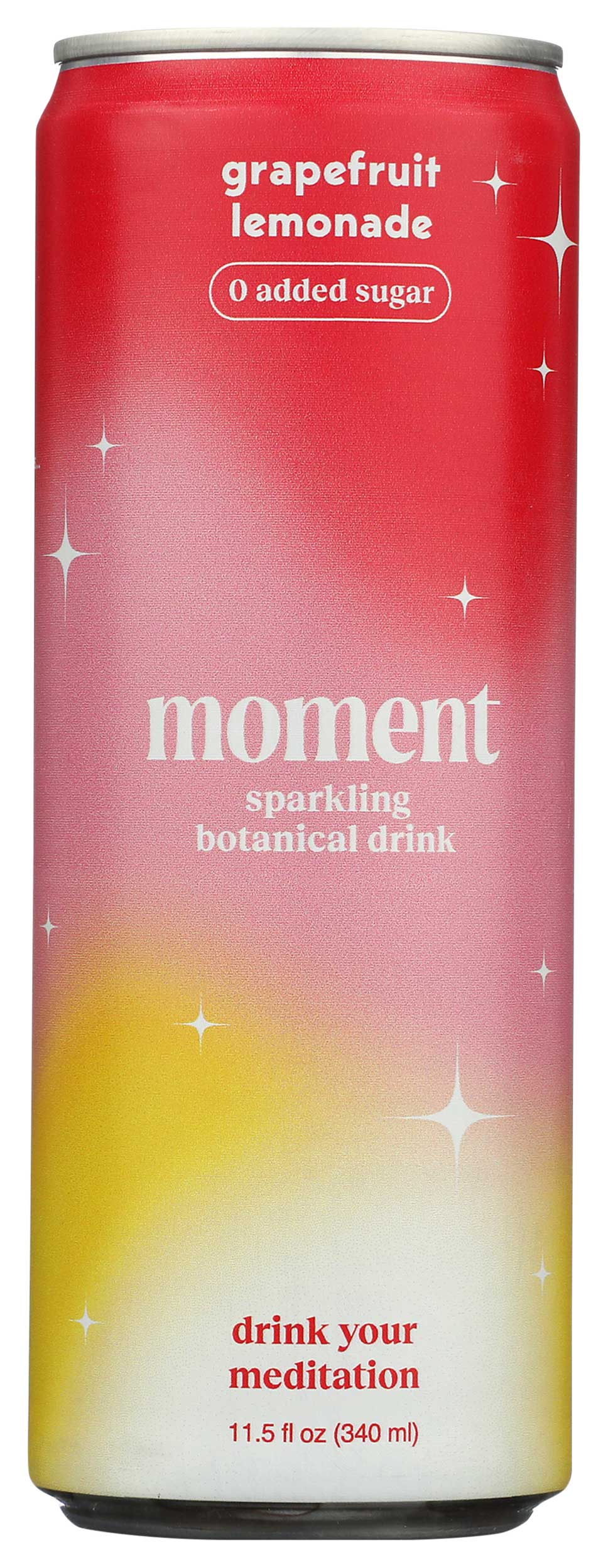 Moment Grapefruit Lemonade Botanical Sparkling Water, 11.5 Fluid Ounce -- 12 Per Case