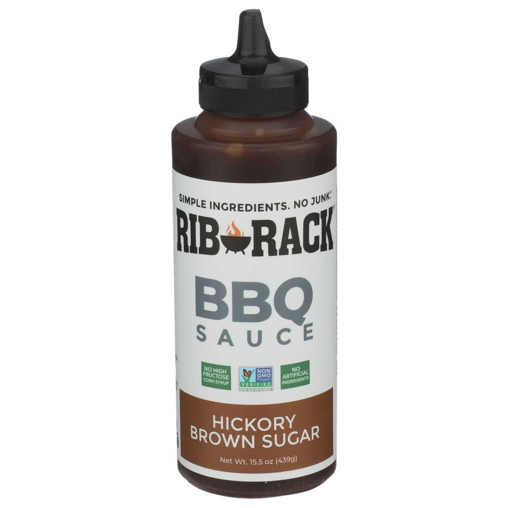Rib Rack Hickory Brown Sugar Bbq Sauce, 15.5 Ounce -- 6 Per Case