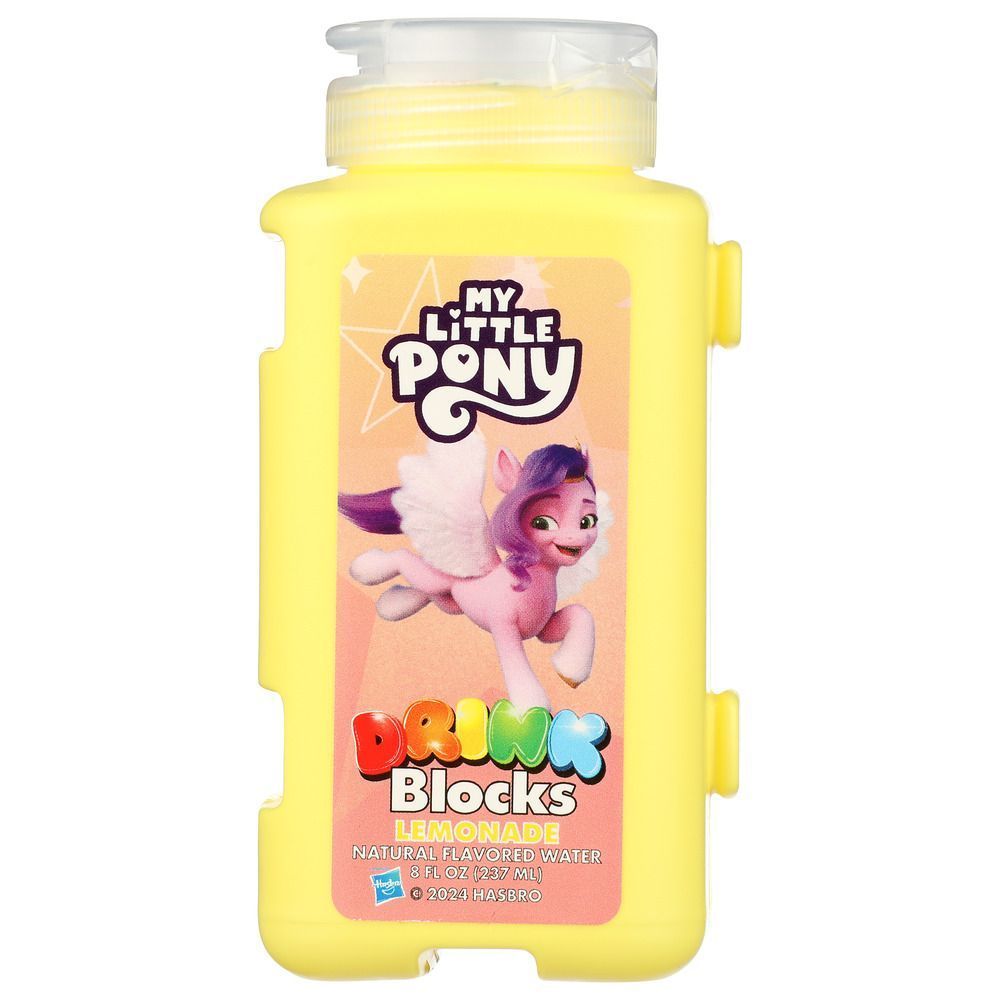 Drink Blocks Natural Lemonade Flavored Water, 8 Fluid Ounce -- 12 Per Case