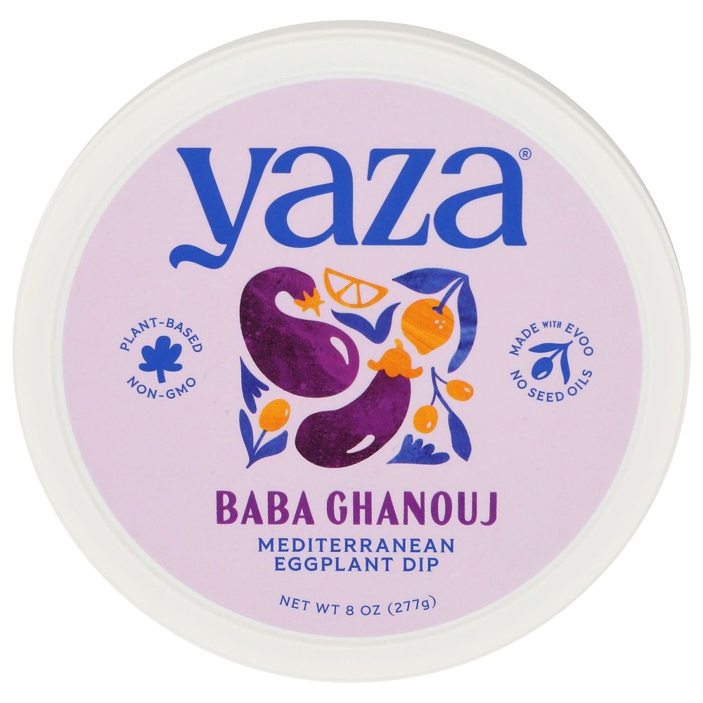 Yaza Baba Ghanouj Mediterranean Eggplant Dip, 8 Ounce -- 12 Per Case