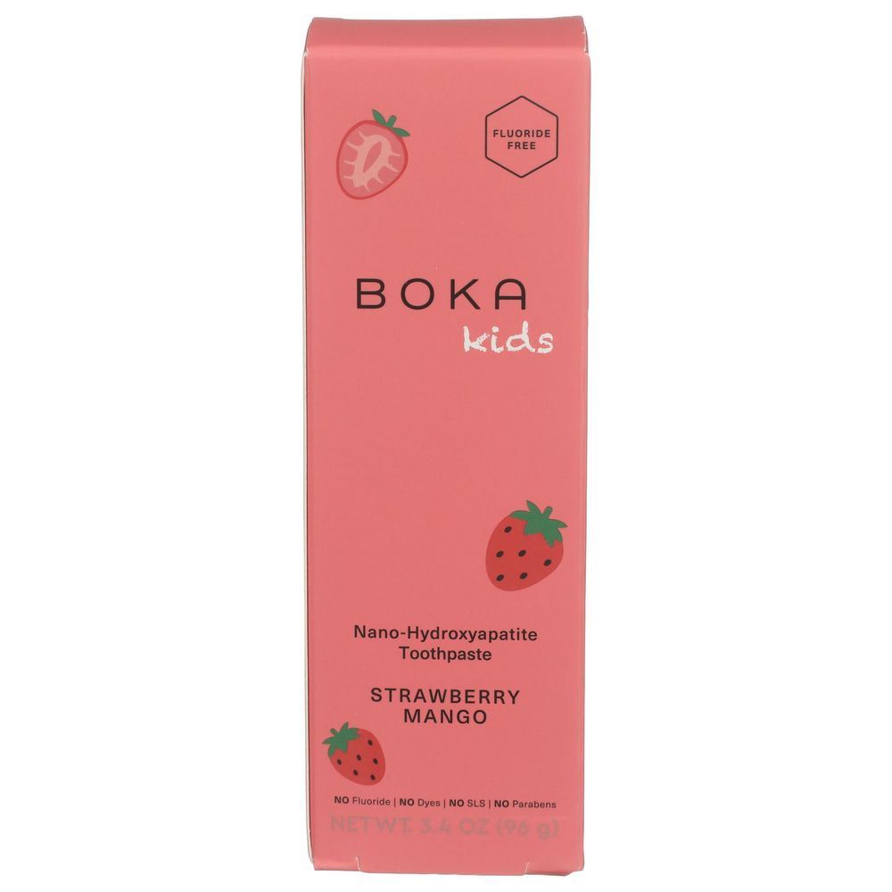 Boka Strawberry Mango Toothpaste, 3.4 Ounce