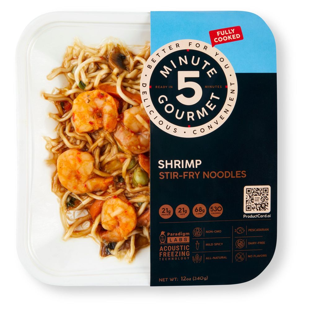 5 Minute Gourmet Shrimp Stir-fry Noodles, 12 Ounce -- 24 Per Case