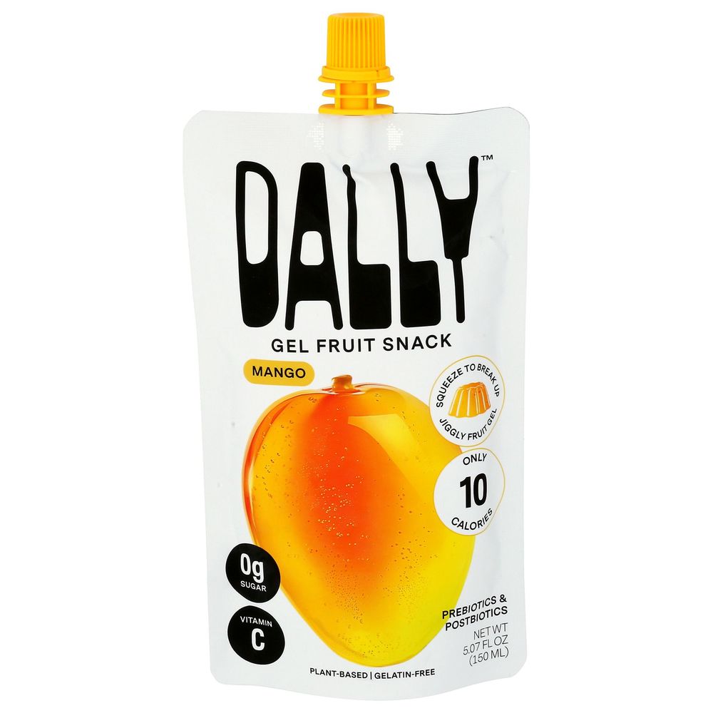 Dally Mango Fruity Gel Snack, 5.07 Fluid Ounce -- 10 Per Case