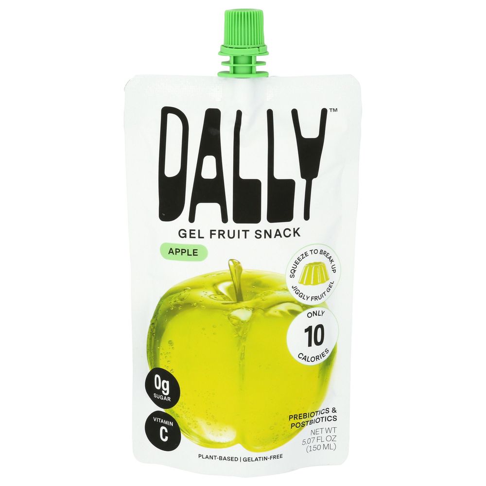 Dally Apple Fruity Gel Snack, 5.07 Fluid Ounce -- 10 Per Case