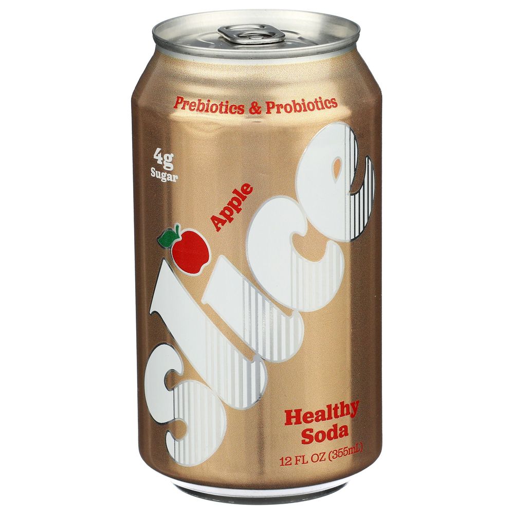 Slice Apple Healthy Soda, 12 Fluid Ounce -- 12 Per Case