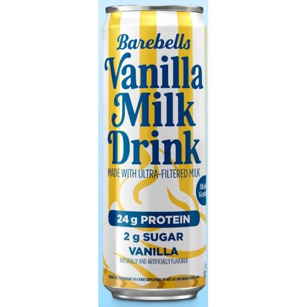 Barebells Vanilla Milk Drink, 11 Fluid Ounce -- 12 Per Case