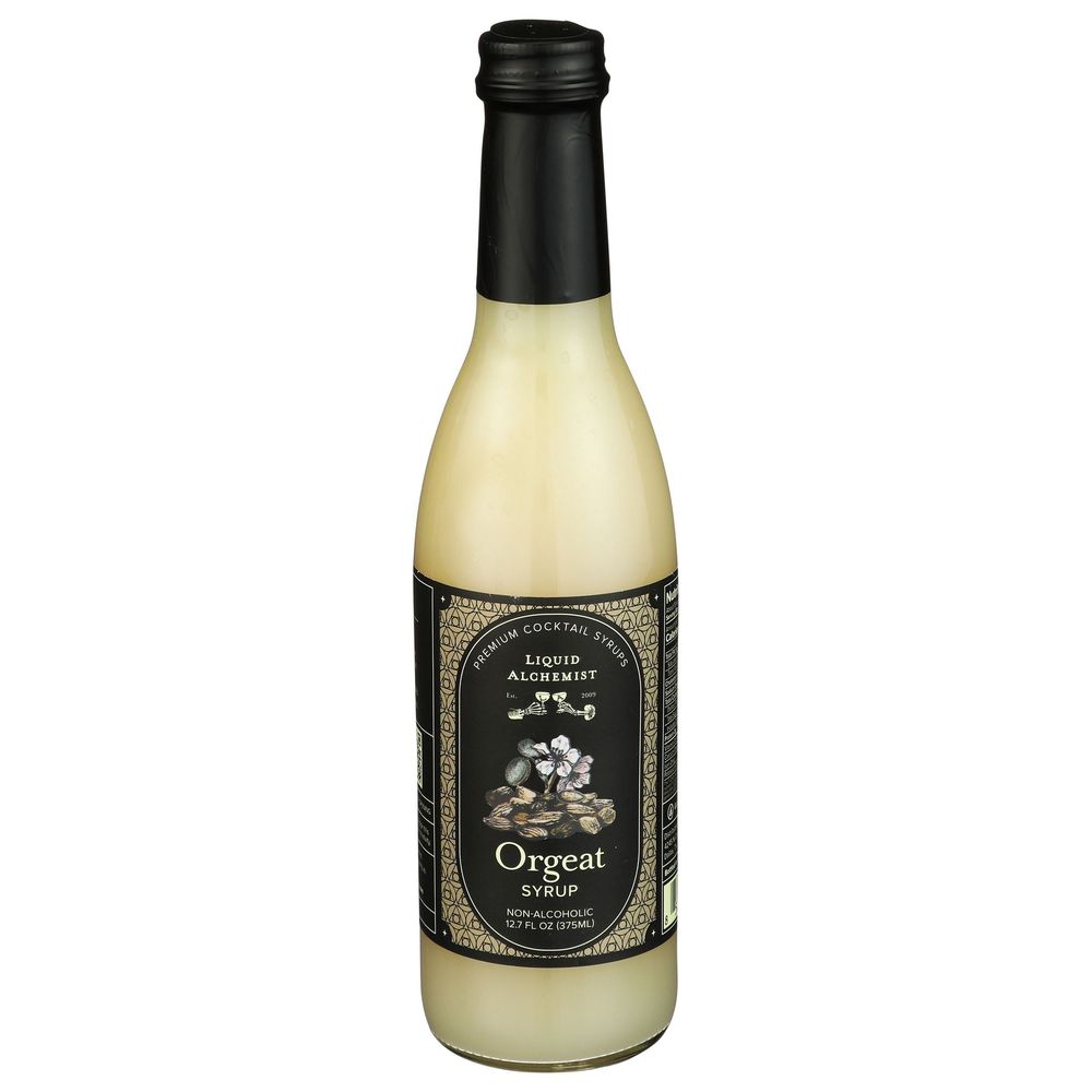 Liquid Alchemist Almond Orgeat Cocktail Syrup, 12.7 Fluid Ounce -- 6 Per Case