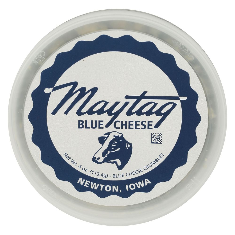 Maytag Blue Cheese Crumbles, 4 Ounce -- 12 Per Case