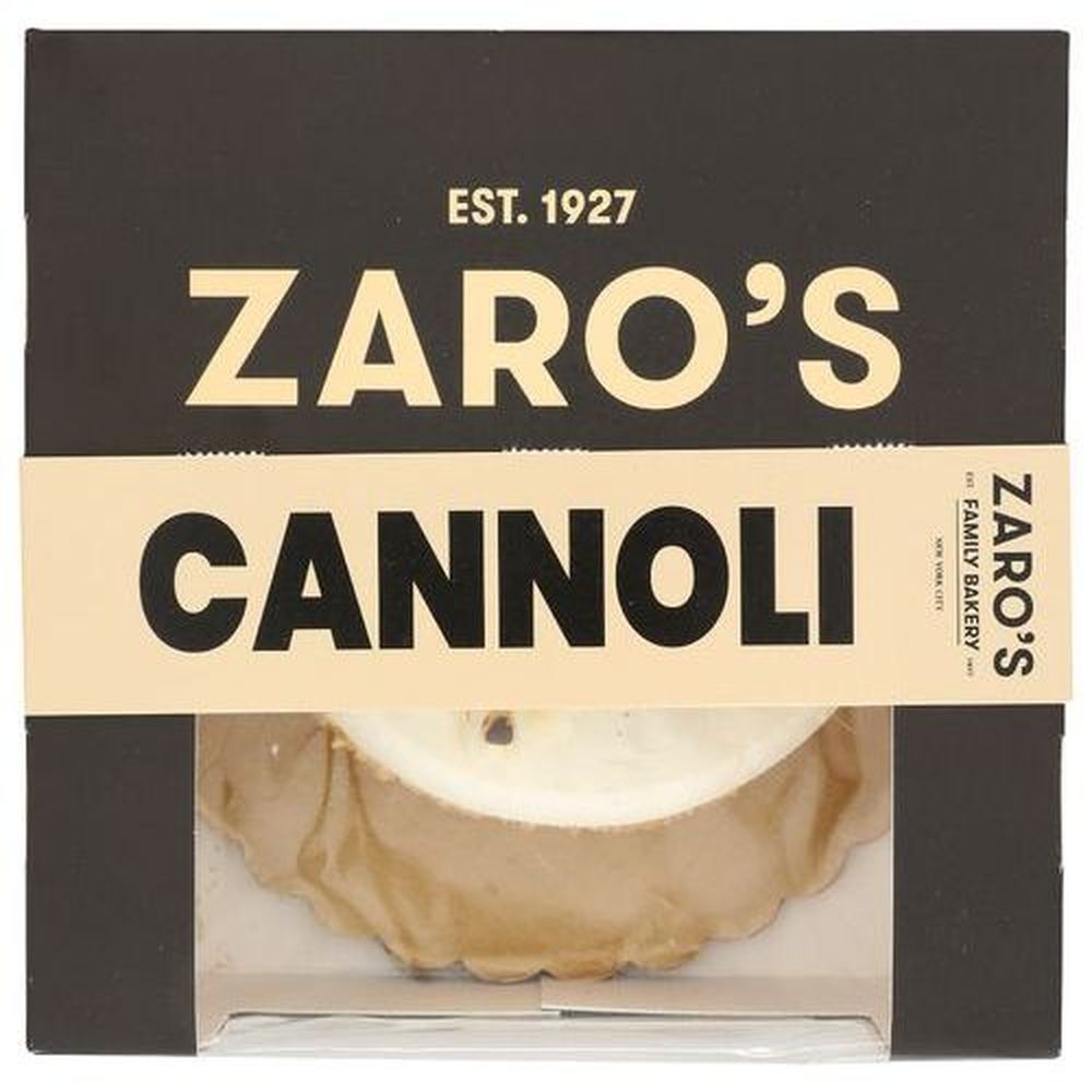 Zaros Family Bakery 4 Inch Cannoli Cake, 11.5 Ounce -- 8 Per Case
