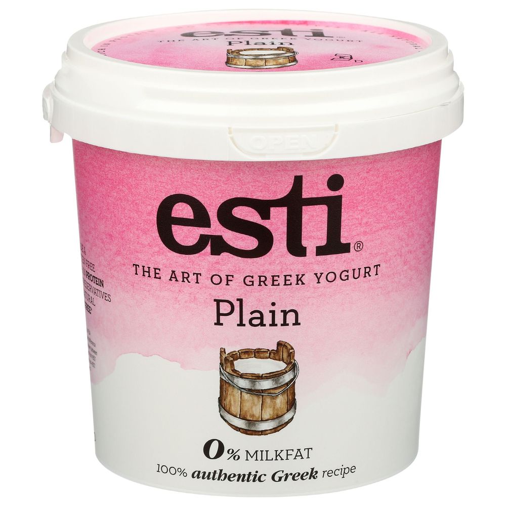 Esti Plain Greek Yogurt, 32 Fluid Ounce -- 6 Per Case