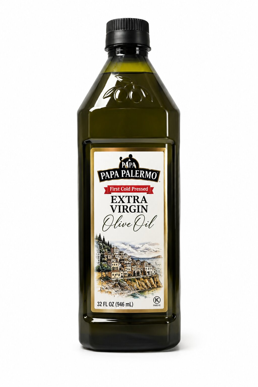 Papa Palermo Extra Virgin Olive Oil, 32 Ounce