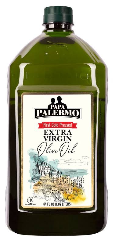 Papa Palermo Blend Olive Oil 80% Sunflower & 20% Evoo, 68 Fluid Ounce