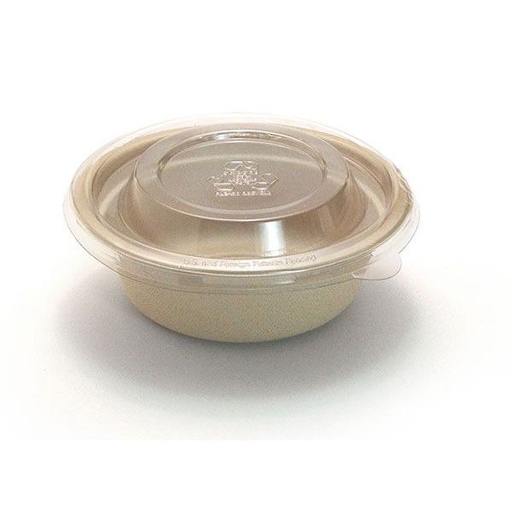 Ultra Green Clear Recycled Pet Lid For 32 And 48 Ounce Treesaver Bowl -- 250 Per Case