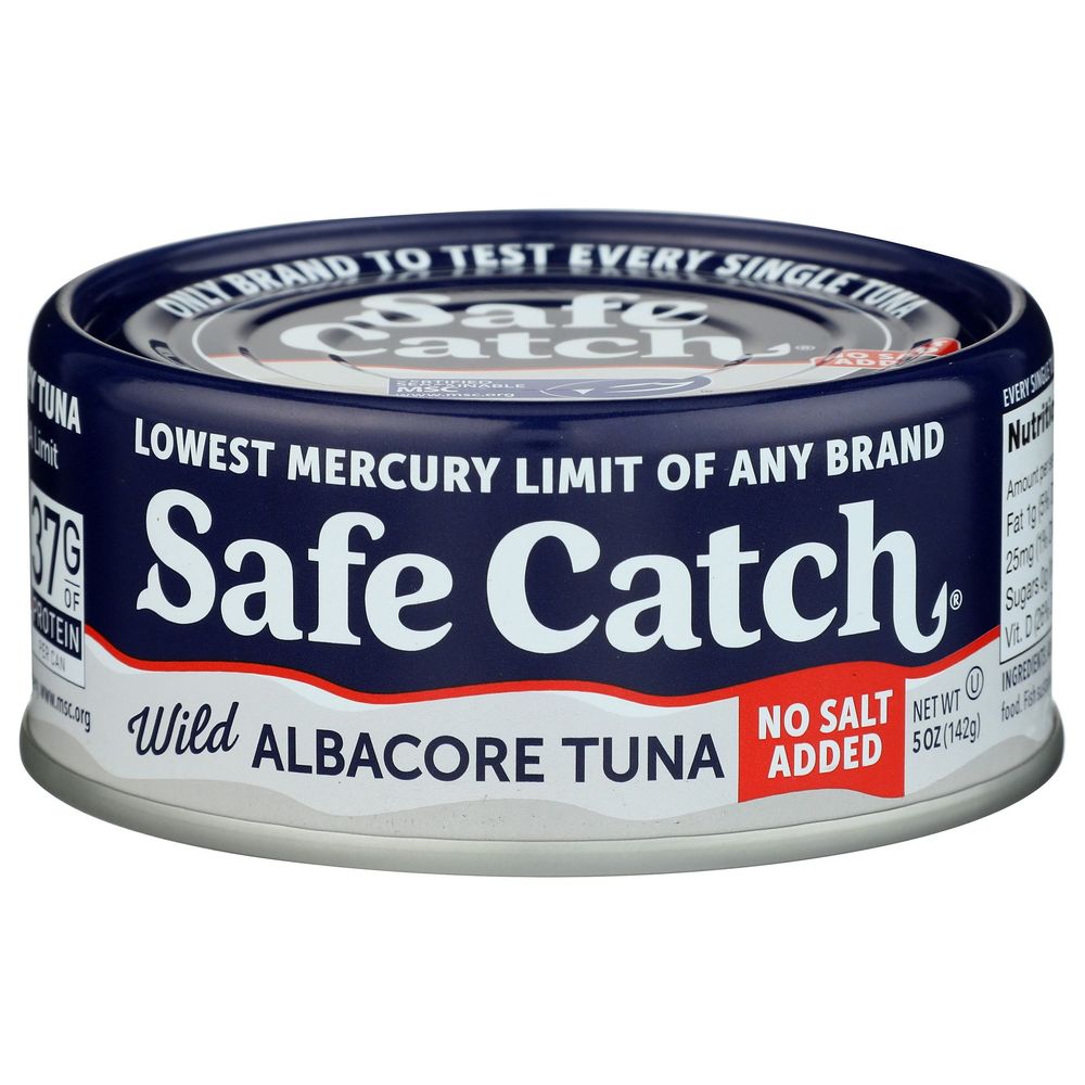 Safe Catch No Salt Wild Albacore Tuna, 15 Ounce -- 6 Per Case