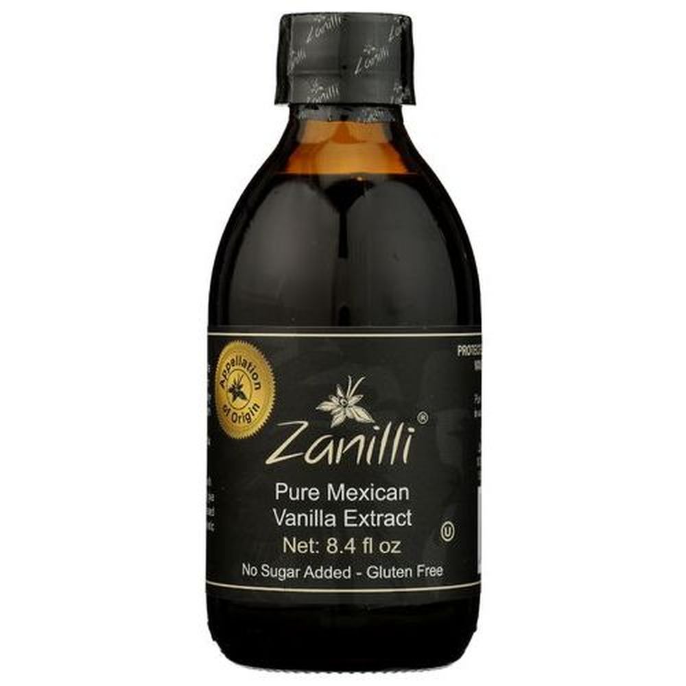 Zanilli Pure Mexican Vanilla Extract, 8.4 Fluid Ounce -- 12 Per Case